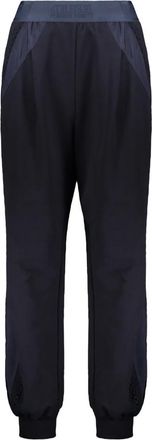 Alberta Ferretti Training Broeken - Dames - Trainingsbroeken - Blauw - L - Katoen - Fitness