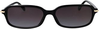 Michael Kors Agra Zonnebril - Dames - Zonnebrillen - Zwart - 56 MM - Accessoires