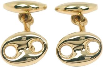 Gucci Pre-owned Accessories, male, Yellow, Size: ONE SIZE Pre-owned Metal home-office