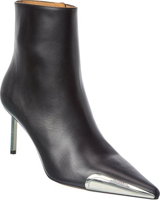 Off-white Off-White Allen Frame Leather Bootie