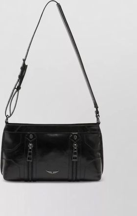 Zadig&Voltaire rock leather shoulder bag