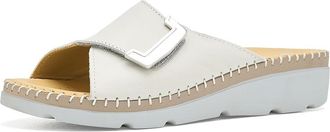 Eric Michael Agua Womens Sandals Bone : EU 40 (US Womens 9.5-10) M (B), Leather