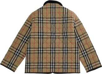 Burberry Boys Jacket Beige Tech Fabric Polyamide