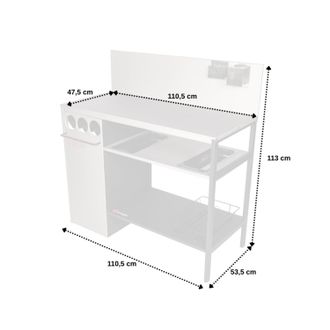 HOME MAISON Somagic - Aparador Wallis Para Plancha