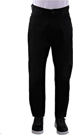 Emporio Armani J06 Slim-fit Jeans - Heren - Loose Fit Jeans - Zwart - W36 - Katoen - Jeans