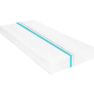 vidaXL Vidaxl - Materasso 90x200 cm 7 Zone Schiuma di Poliuretano 16 cm H2 H3