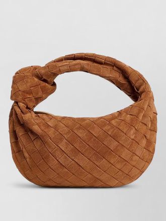 Bottega Veneta mini shoulder bag intrecciato leather knot