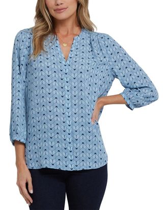 NYDJ Nydj Pintuck Blouse