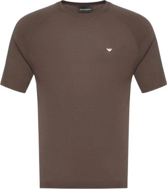 Emporio Armani Pullover U6200 - Heren - T-shirts - Grijs - L - Tops