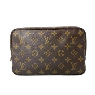 Louis Vuitton Pre-owned Clutches, female, Brown, Size: ONE SIZE Pre-owned Trousse Toilette 23