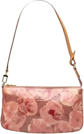 Louis Vuitton Pre-owned Ikat Pochette - Dames - Vintage Schoudertas - Roze - ONE Size - Leer - Vintage