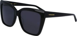 Ferragamo unisex, Accessoires, Zwart, Maat: 58 MM