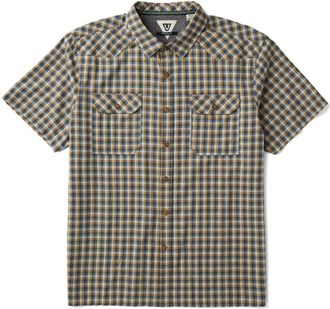 Vissla Mens Bar V Eco Shirt Khaki XXL