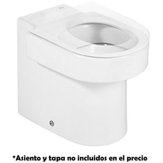 Roca Roca - Taza Adosada A Pared Con Salida Dual Para Inodoro Infantil Happening