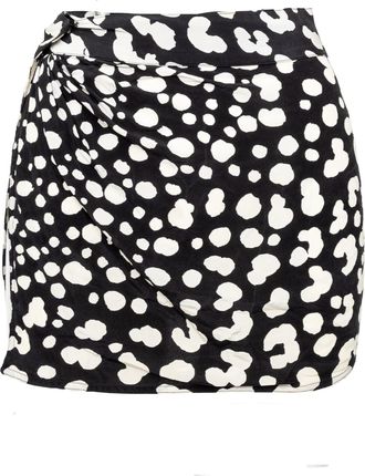 Versace Gianni Versace Printed Mini Skirt - 90s