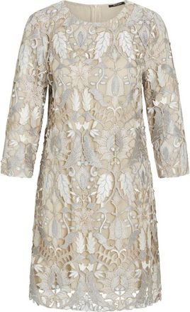 Bruuns Bazaar Abutilonbbkata Jurk met Kant - Dames - Feestkleedjes - Beige - 2XL - Polyester - Kleedjes