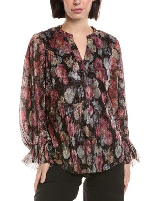 Vince Camuto Metallic Blouse