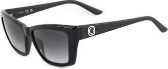 Guess Black Resin Womens Sunglasses