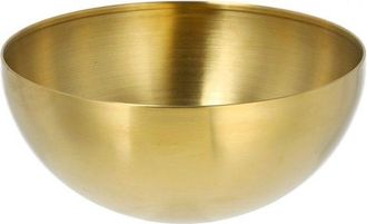OEM Bol De Servir De Acero Inoxidable - Dorado - Grande - &Oslash; 20 X H9 Cm