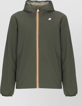 K-Way reversible hooded jacket