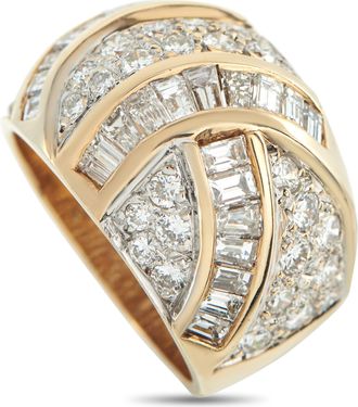 Luxury Bazaar 14K Yellow Gold 2.35ct Diamond Ring MF06-112425
