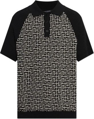 Balmain Hombre, Camisetas, Negro, Talla: L