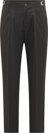 Cellar Door Black Straight Pleated Pants