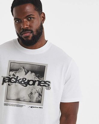 Jack & Jones Jack & Jones Flare Graphic Logo T-Shirt