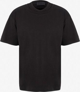 Moncler Kurzarm-T-Shirt im Lagenlook