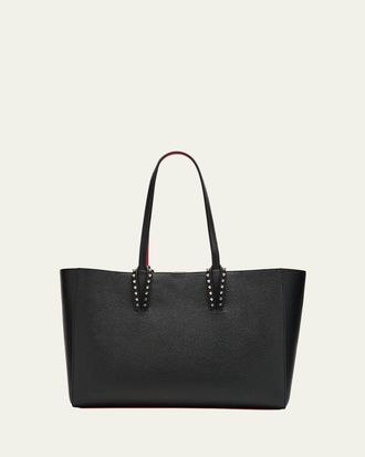 Christian Louboutin Cabata Soft Small Tote Bag in Grained Leather