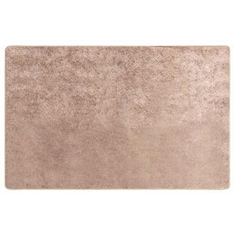 vidaXL Pasillo De Alfombra Marsa Arena 150 X 230 Cm Poli&eacute;ster Y Pvc Vidaxl