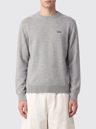 Loewe Maglione girocollo in lana con logo Anagram ricamato