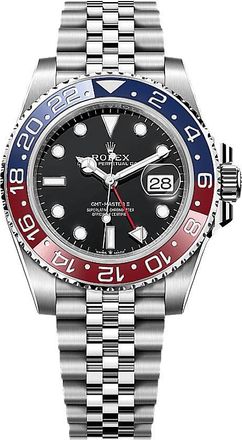 Rolex GMT-Master II GMT Automatic Chronometer Black Dial Mens Watch 12710BLRO-0001