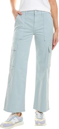 Hudson Rosalie Light Grey High-Rise Wide Leg Jean