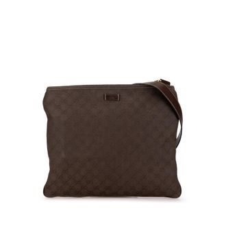 Gucci Pre-owned Gucci GG Canvas Crossbody Unisex 201446 205027