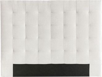 Miliboo Cabecero En Tejido Beige 160 Cm Halciona