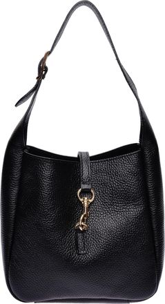 Anna Luchini Zwart Rundleer Tas