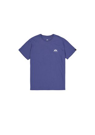 Alpha Industries T-Shirt ALPHA INDUSTRIES Backprint T-Shirt Camo Print, Herren, Gr. XXL, lila (night lila), Obermaterial: 100% Baumwolle, Shirts T-Shirt