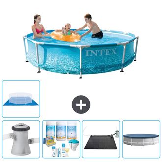Intex Piscina Con Estructura Redonda - 305x76 Cm - 8-piezas S20370