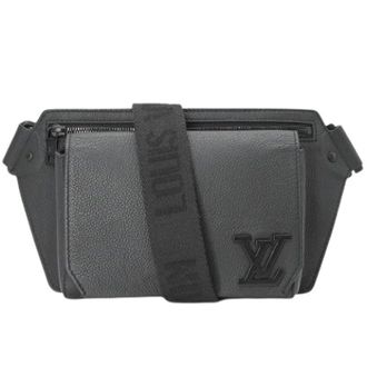 Louis Vuitton Pre-owned Vintage Schoudertas - Heren - Pre-owned - Zwart - Maat: ONE Size Leer