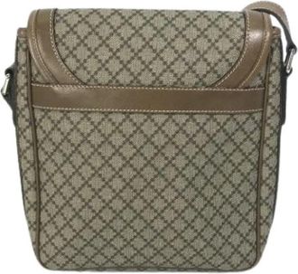 Gucci Pre-owned Diamante 295679 Schoudertas - unisex - Vintage Schoudertas - Beige - ONE Size - Leer - Vintage