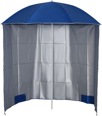 OUTSUNNY 2.2M Outdoor Parasol Fishing Umbrella Beach Sun Shelter w/ Carry Bag | TJ Hughes