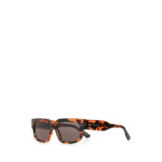 Gucci Accessoires, Heren, Veelkleurig, ONE Size, Vierkante Acetaat Zonnebril