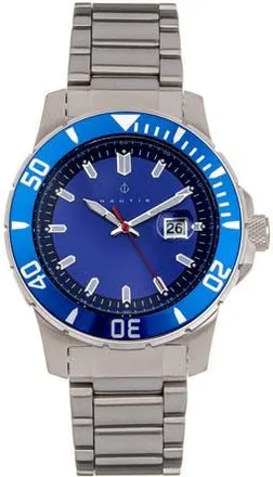 Nautis Admiralty Pro 200 Bracelet Watch w/Date in Blue at Nordstrom
