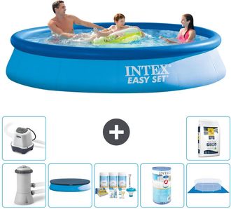 Intex Piscina Easy Set Redonda - 366x76 Cm - 8-piezas S31013