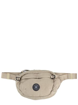 C.P. Company Black B Nylon Padded Waist Bag