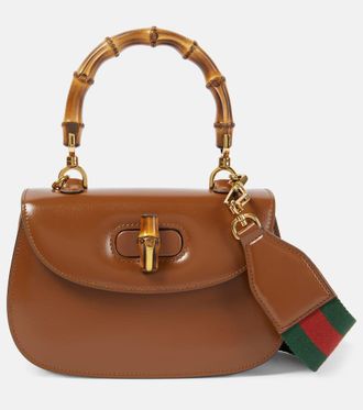 Gucci Gucci Bamboo 1947 Small leather shoulder bag