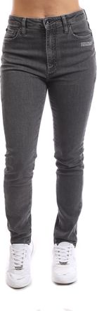 Off-white Dames Off White Corporate Skinny-Fit Jeans in Grijs