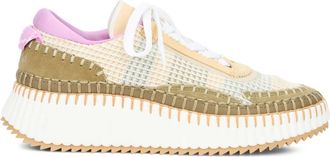 Chlo&eacute; Schoenen, Dames, Veelkleurig, 38 EU, Polyester, Nama Sneaker