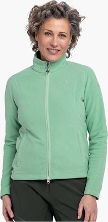 Sch&ouml;ffel Fleecejacke SCH&Ouml;FFEL Fleece Jacket Leona3, Damen, Gr. 34, gr&uuml;n, Fleece, Obermaterial: 100% Polyester. Futter: 100% Polyester, Jacken Fleecejacke, W&auml;rm